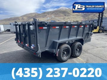 6.5x12 Lamar DM Dump Trailer - 36" Sides - 10K GVWR -