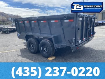 6.5x12 Lamar DM Dump Trailer - 36" Sides - 10K GVWR -