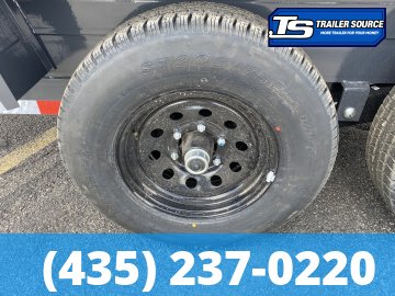 6.5x12 Lamar DM Dump Trailer - 36" Sides - 10K GVWR -