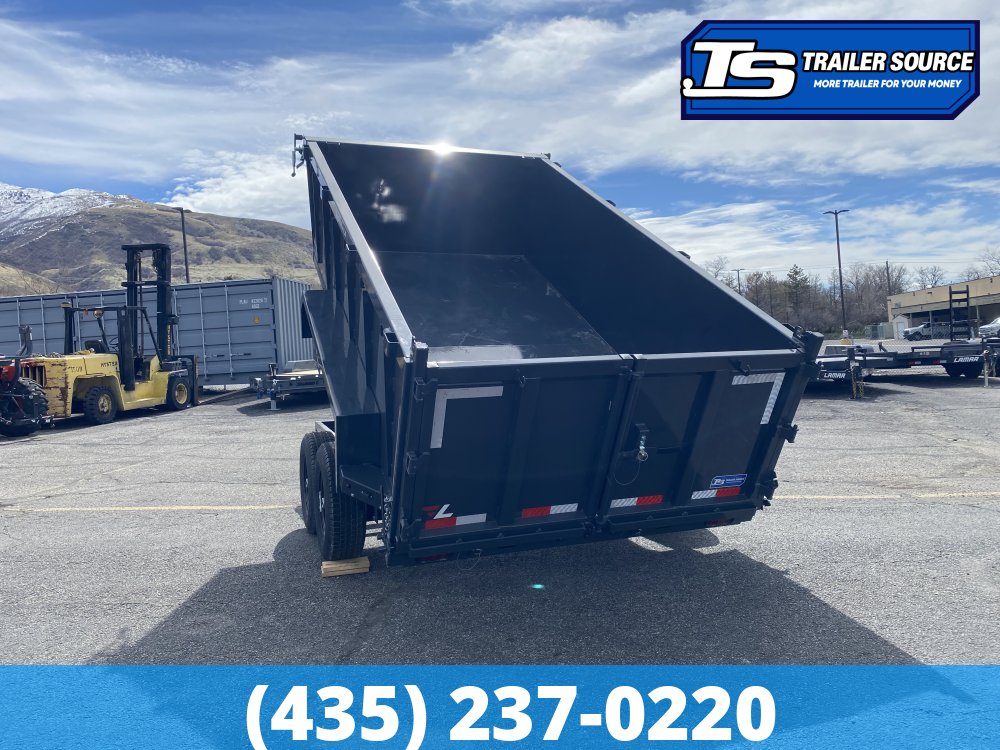 6.5x12 Lamar DM Dump Trailer - 36" Sides - 10K GVWR -