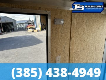 5x8 Look ST DLX Enclosed Cargo Trailer - 6'0" Interior - 3.5K GVWR - .080 PolyCor, Black Out Package, Side Door