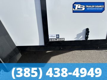 5x8 Look ST DLX Enclosed Cargo Trailer - 6'0" Interior - 3.5K GVWR - .080 PolyCor, Black Out Package, Side Door
