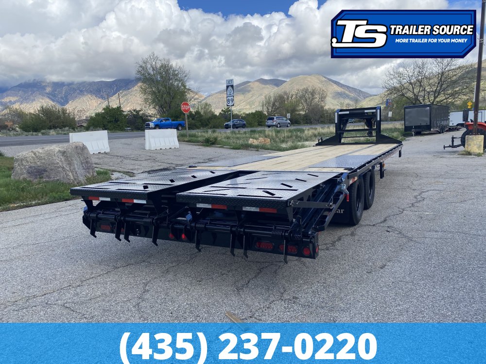 8.5x28 Norstar Iron Bull FXG Gooseneck Equipment Trailer - 22K GVWR - Max Ramps