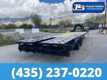 8.5x28 Norstar Iron Bull FXG Gooseneck Equipment Trailer - 22K GVWR - Max Ramps