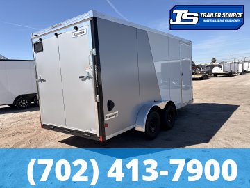 7x16 Haulmark Transport Enclosed Cargo Trailer - 7'0" Interior - 7K GVWR - .080 PolyCor, 2 Tone Color