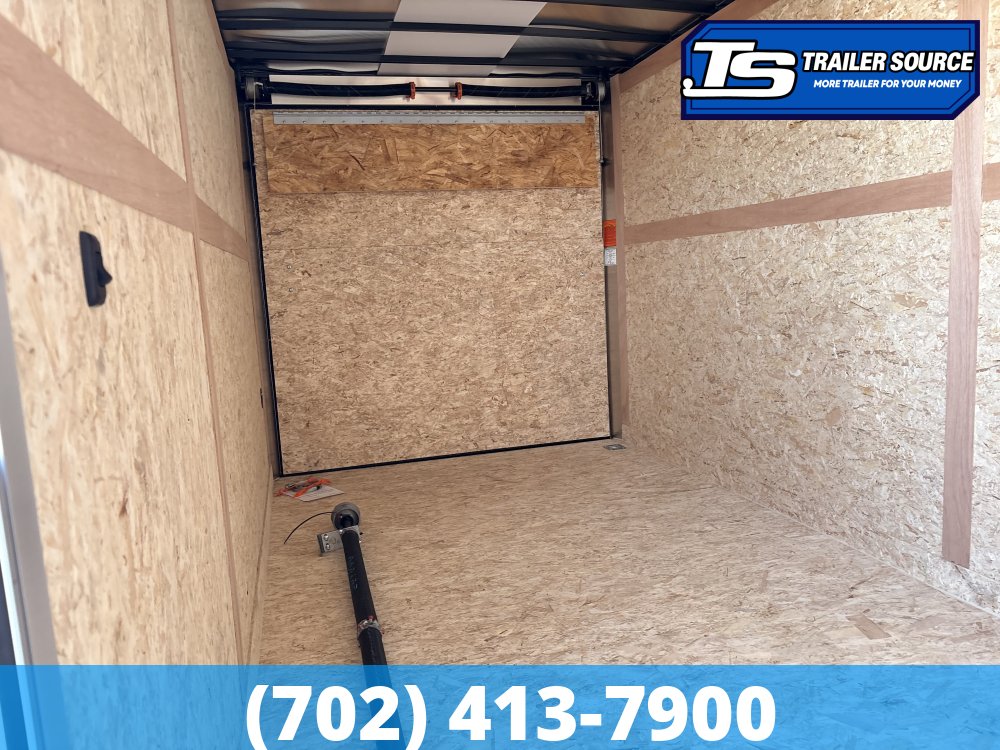 7x16 Haulmark Transport Enclosed Cargo Trailer - 7'0" Interior - 7K GVWR - .080 PolyCor, 2 Tone Color