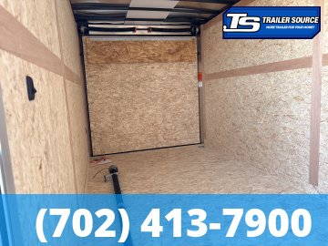 7x16 Haulmark Transport Enclosed Cargo Trailer - 7'0" Interior - 7K GVWR - .080 PolyCor, 2 Tone Color