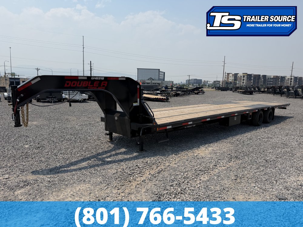 8.5x36 Double A Pro Series GHB Hydraulic Dovetail Gooseneck Equipment