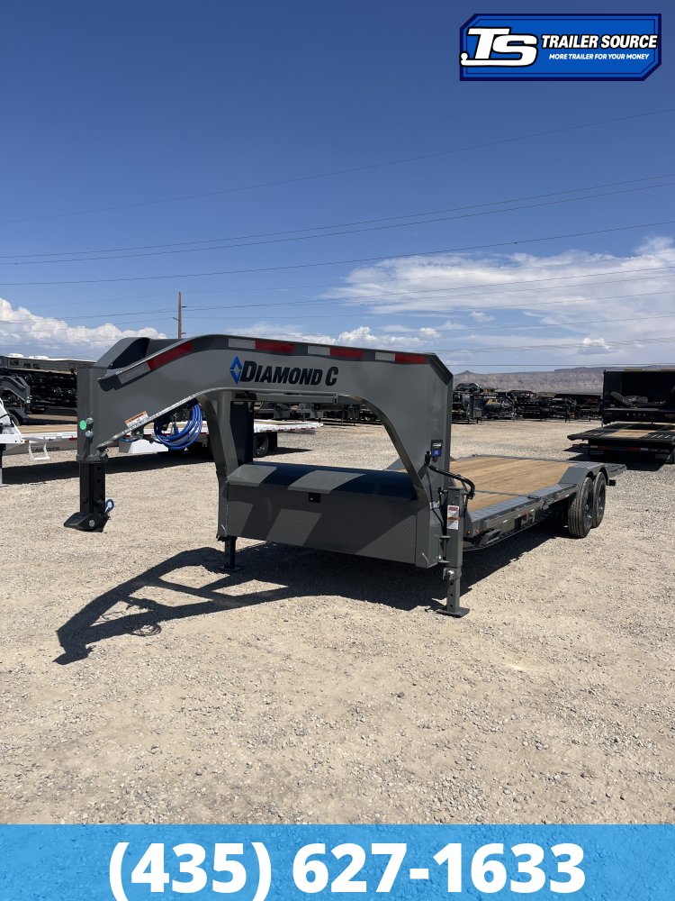 8.5x24 Diamond C HXD 208 Wide Body w/ Drive Over Fenders Tilt