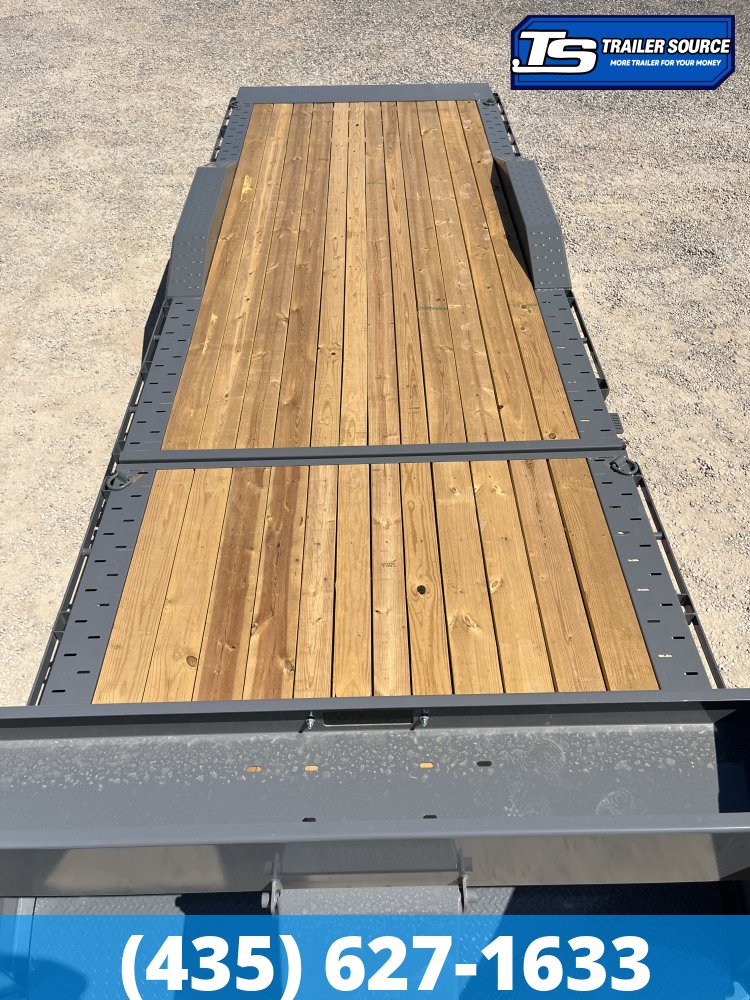 8.5x24 Diamond C HXD 208 Wide Body w/ Drive Over Fenders Tilt Trailer - 18K GVWR - ABS Brakes