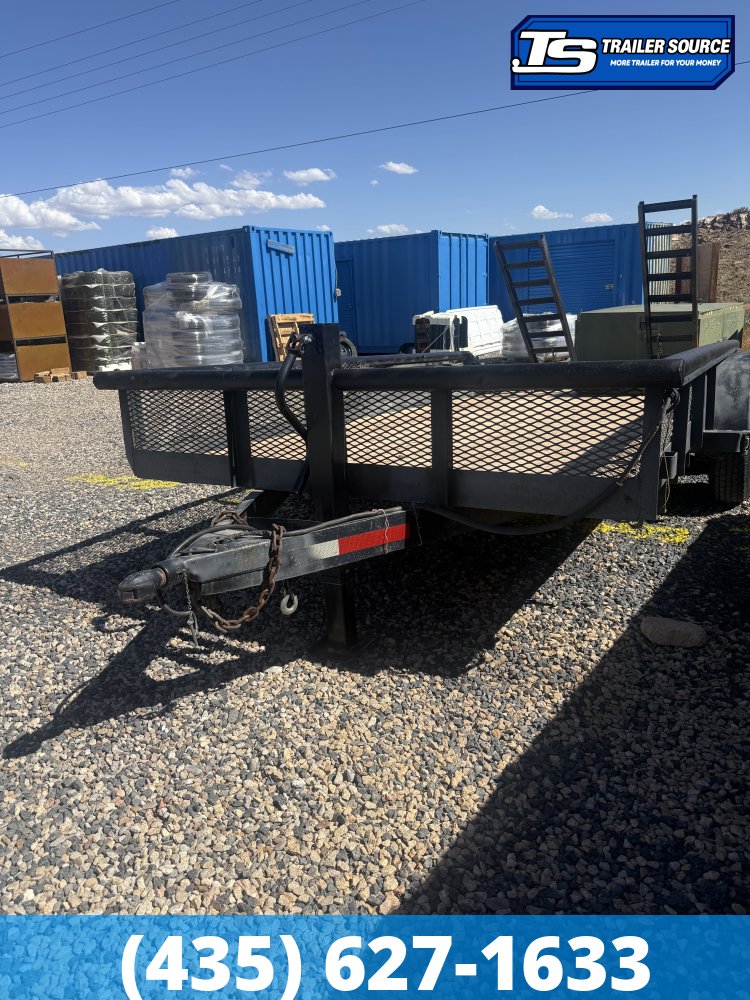 7x18 Texas Bragg Flatbed Car Hauler