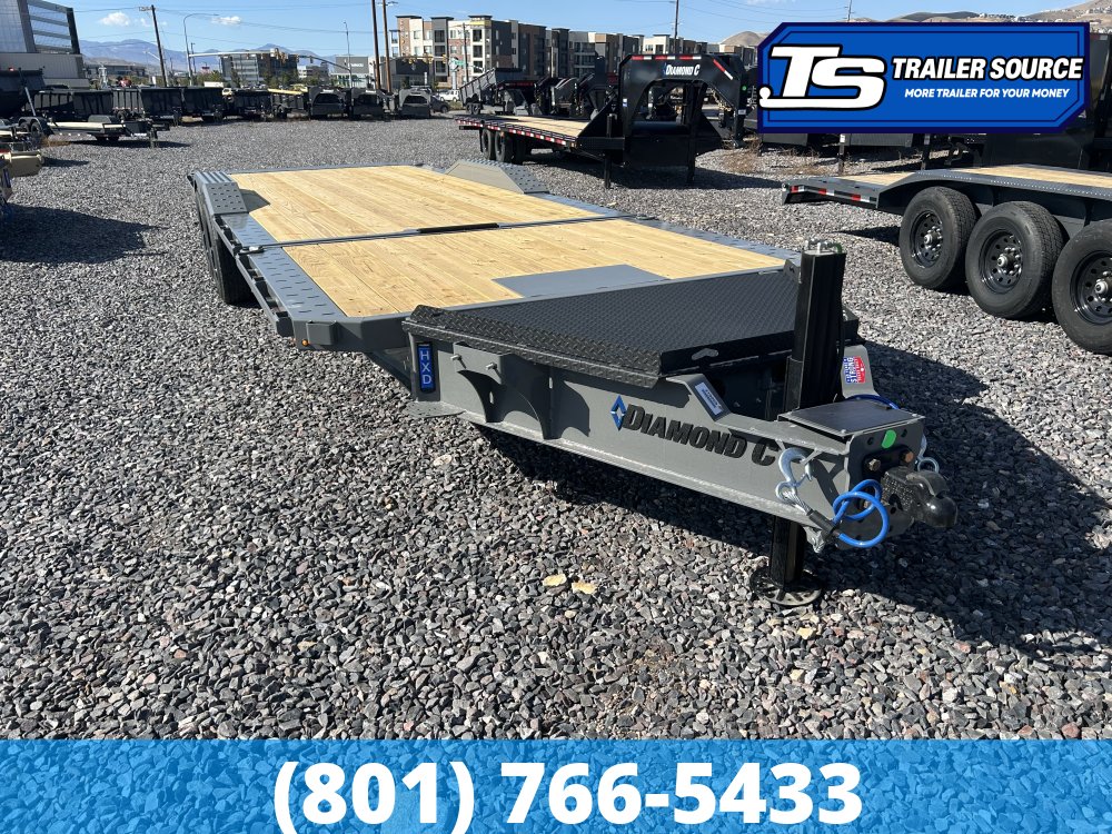 8.5x24 Diamond C HXD 210 Wide Body w/ Drive Over Fenders Tilt