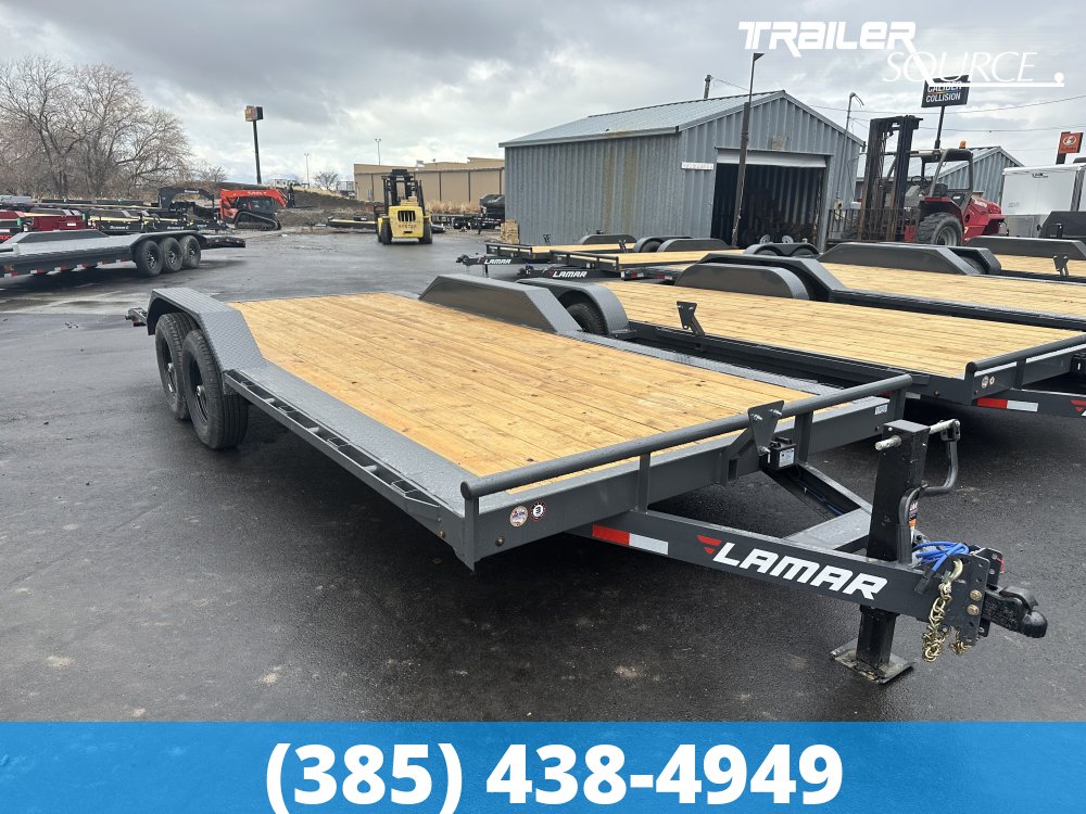 8.5x22 Lamar Car Hauler 22' 10K Bumper