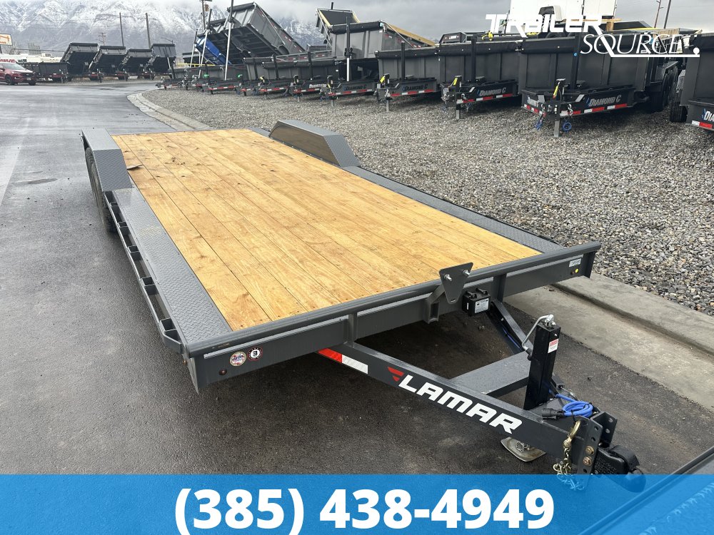 8.5x22 Lamar Car Hauler 22' 10K Bumper