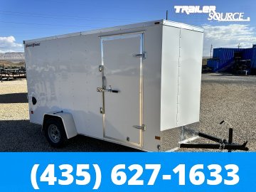 6x12 Wells Cargo FastTrac 6'6" Interior Single Axle Enclosed Cargo