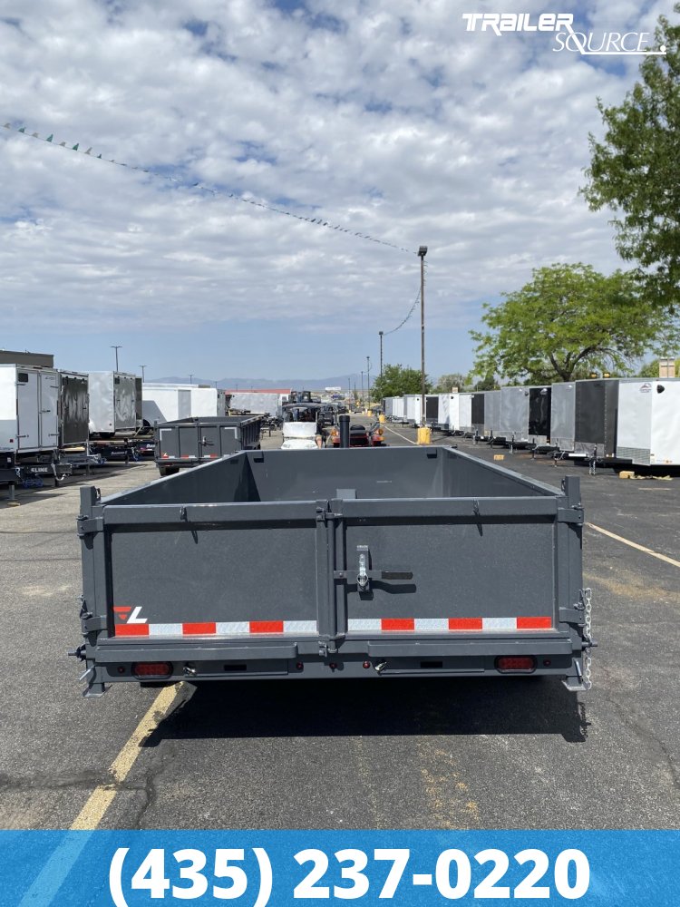 7x14 Lamar DT Gooseneck  15.7K Dump