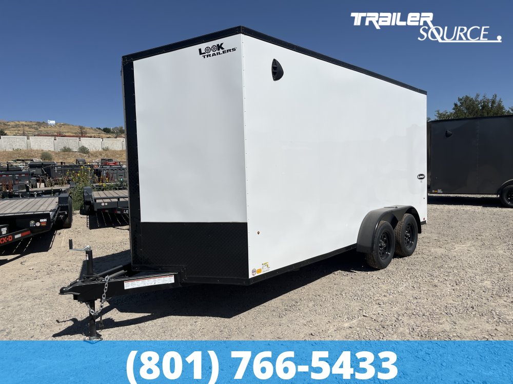7x16 Look Element SE 7'6" Interior 7K Tandem Axle Enclosed Cargo