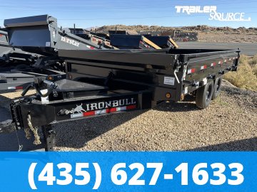 8.5x16 IronBull DDP 15K Dump Trailer