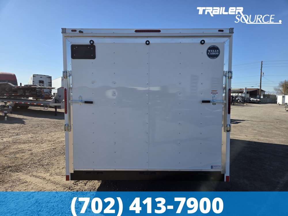 8.5x20 Wells Cargo FastTrac 7'0" Interior 7K Tandem Axle Enclosed Cargo