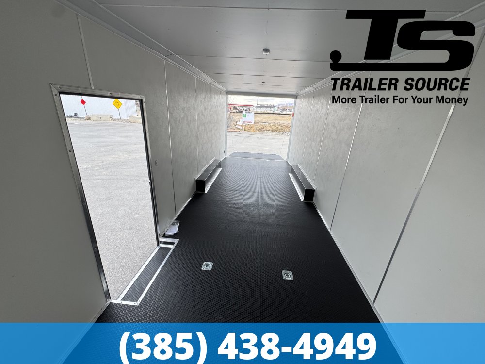 8.5x24 Look Element SE Enclosed Cargo Trailer - 7'6" Interior - 10K GVWR - .080 PolyCor, Alloy Wheels, Black Out Package, Rubber Coin Floor, Vinyl Ceiling, Vinyl Walls