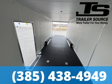 8.5x24 Look Element SE Enclosed Cargo Trailer - 7'6" Interior - 10K GVWR - .080 PolyCor, Alloy Wheels, Black Out Package, Rubber Coin Floor, Vinyl Ceiling, Vinyl Walls