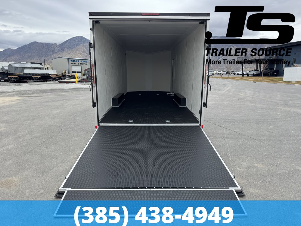 8.5x24 Look Element SE Enclosed Cargo Trailer - 7'6" Interior - 10K GVWR - .080 PolyCor, Alloy Wheels, Black Out Package, Rubber Coin Floor, Vinyl Ceiling, Vinyl Walls