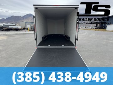 8.5x24 Look Element SE Enclosed Cargo Trailer - 7'6" Interior - 10K GVWR - .080 PolyCor, Alloy Wheels, Black Out Package, Rubber Coin Floor, Vinyl Ceiling, Vinyl Walls