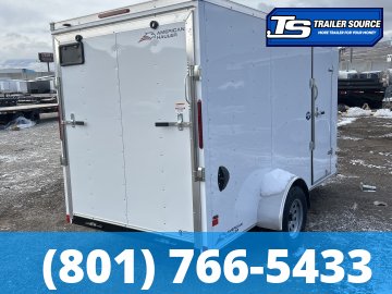 6x12 American Hauler Arrow Enclosed Cargo Trailer - 6'6" Interior - 3.5K GVWR -