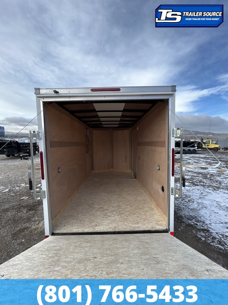 6x12 American Hauler Arrow Enclosed Cargo Trailer - 6'6" Interior - 3.5K GVWR -