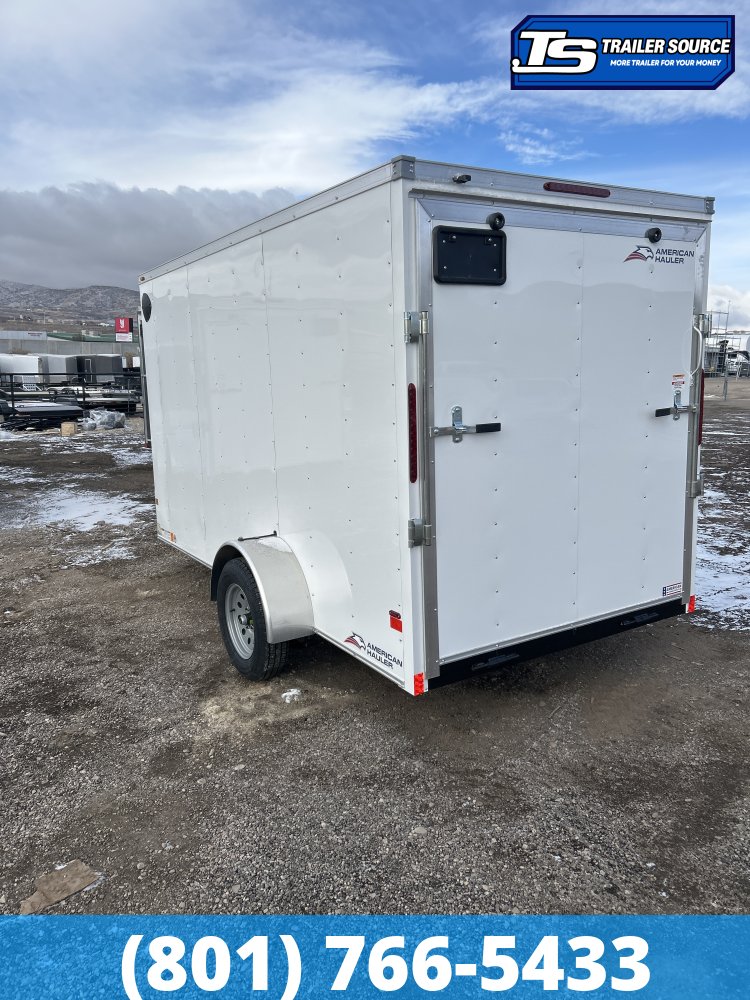 6x12 American Hauler Arrow Enclosed Cargo Trailer - 6'6" Interior - 3.5K GVWR -