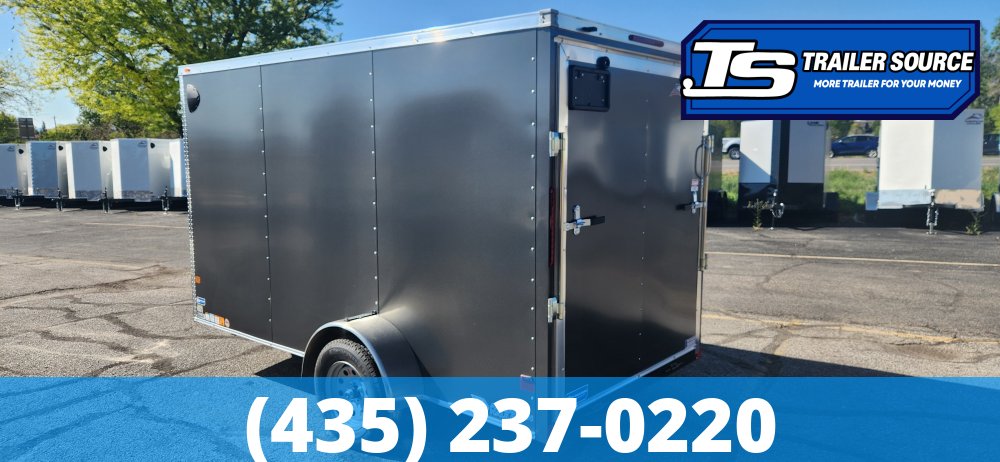 6x12 American Hauler Arrow Deluxe Enclosed Cargo Trailer - 6'0" Interior - 3.5K GVWR - Ramp Door