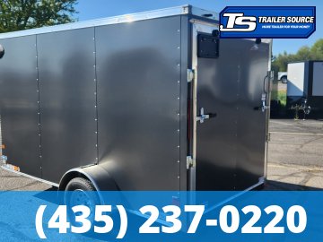 6x12 American Hauler Arrow Deluxe Enclosed Cargo Trailer - 6'0" Interior - 3.5K GVWR - Ramp Door