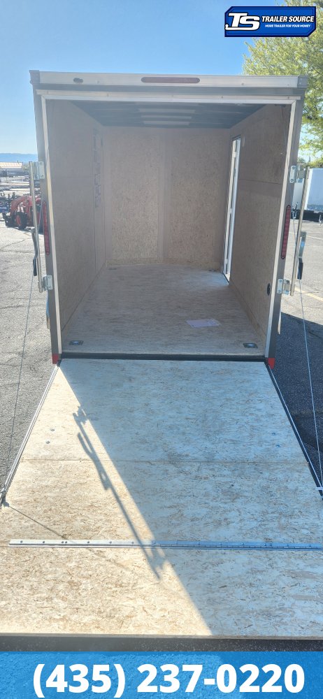 6x12 American Hauler Arrow Deluxe Enclosed Cargo Trailer - 6'0" Interior - 3.5K GVWR - Ramp Door