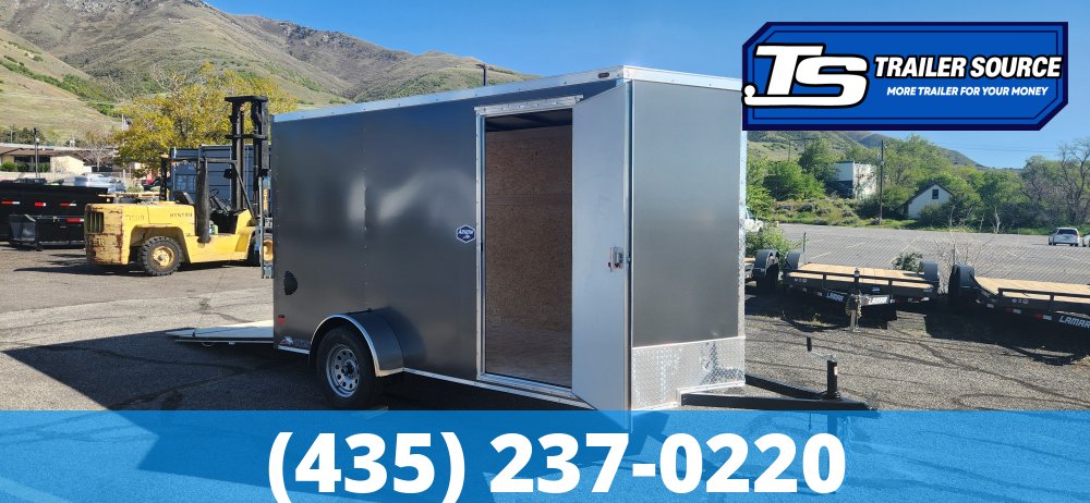 6x12 American Hauler Arrow Deluxe Enclosed Cargo Trailer - 6'0" Interior - 3.5K GVWR - Ramp Door