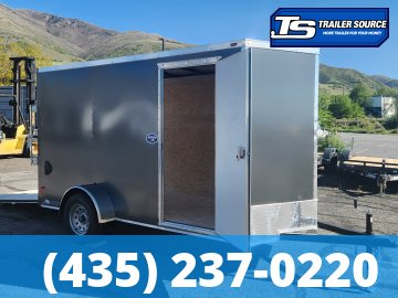 6x12 American Hauler Arrow Deluxe Enclosed Cargo Trailer - 6'0" Interior - 3.5K GVWR - Ramp Door