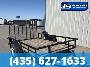 6x10 Carry-On Utility Utility Trailer - 3.5K GVWR - Pipetop Rail