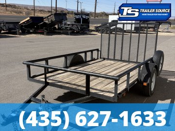 6x10 Carry-On Utility Utility Trailer - 3.5K GVWR - Pipetop Rail