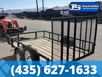 6x10 Carry-On Utility Utility Trailer - 3.5K GVWR - Pipetop Rail
