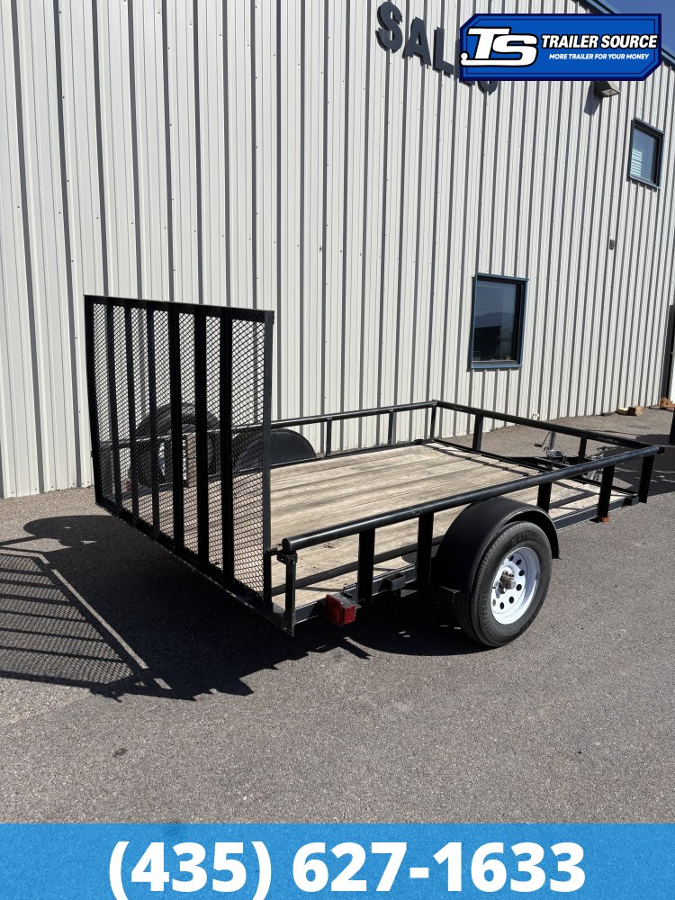 6x10 Carry-On Utility Utility Trailer - 3.5K GVWR - Pipetop Rail