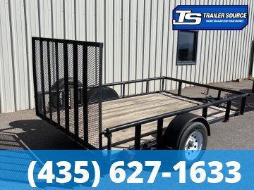 6x10 Carry-On Utility Utility Trailer - 3.5K GVWR - Pipetop Rail