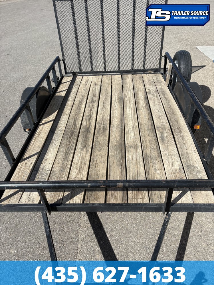 6x10 Carry-On Utility Utility Trailer - 3.5K GVWR - Pipetop Rail