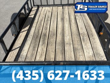 6x10 Carry-On Utility Utility Trailer - 3.5K GVWR - Pipetop Rail