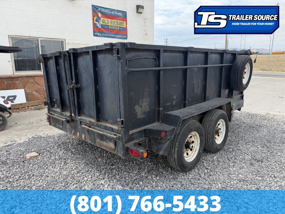 6.5x12 Snake River DUMP Dump Trailer - 10K GVWR -