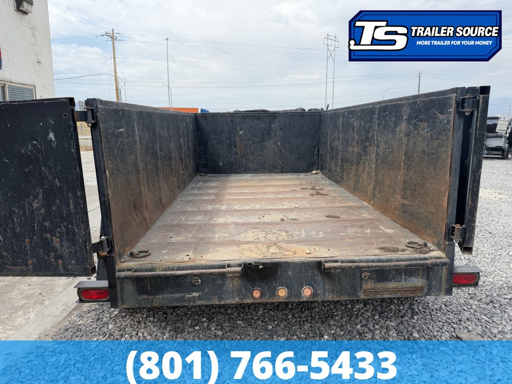 6.5x12 Snake River DUMP Dump Trailer - 10K GVWR -