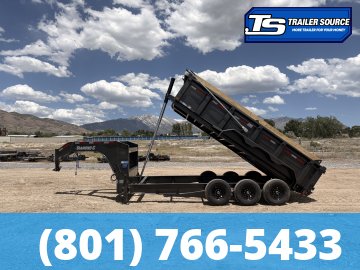 7x16 Diamond C LPT-GN 307 Gooseneck Dump