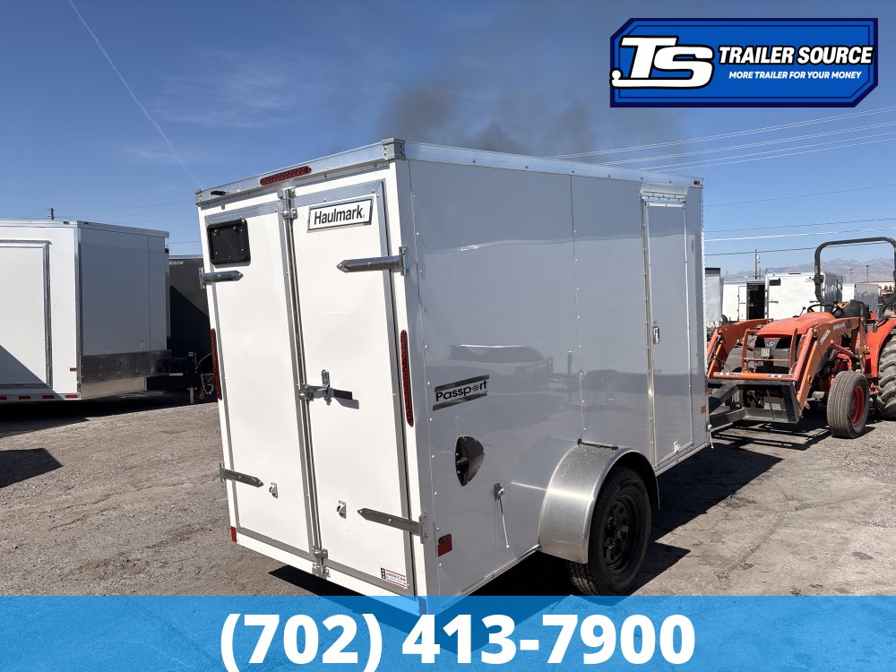 5x10 Haulmark Passport DELUXE Enclosed Cargo Trailer - 6'0" Interior - 3.5K GVWR - .080 PolyCor