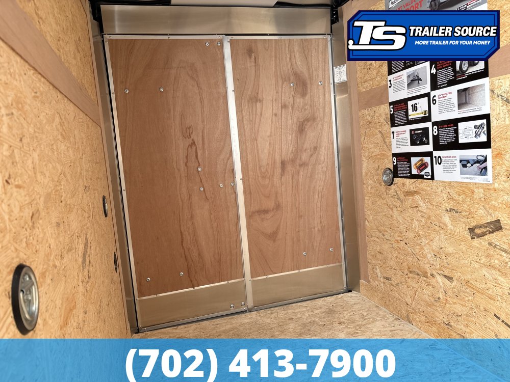 5x10 Haulmark Passport DELUXE Enclosed Cargo Trailer - 6'0" Interior - 3.5K GVWR - .080 PolyCor