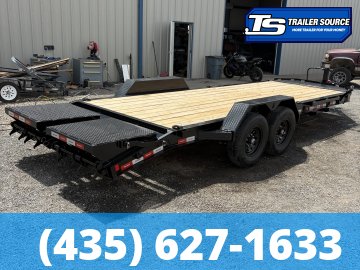 7x20 Liberty LE I-Beam Equipment Trailer - 15.4K GVWR -