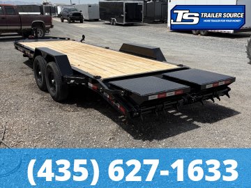 7x20 Liberty LE I-Beam Equipment Trailer - 15.4K GVWR -