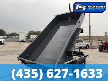7x14 Lamar DG Dump Trailer - 14K GVWR -